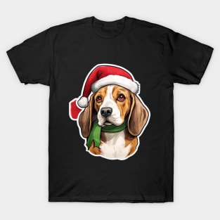 Christmas Beagle T-Shirt